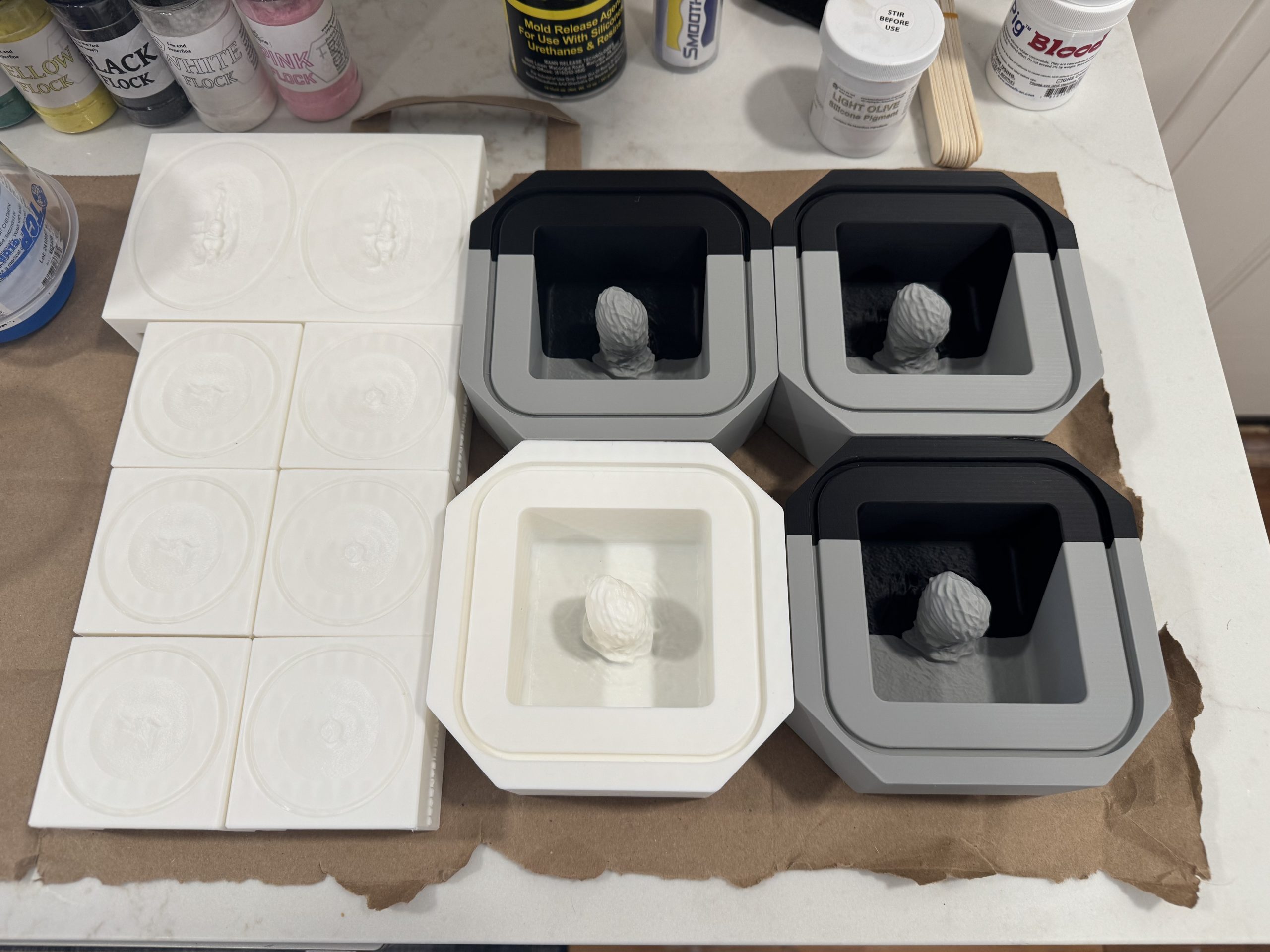 Wound Packing Trainer Molds
